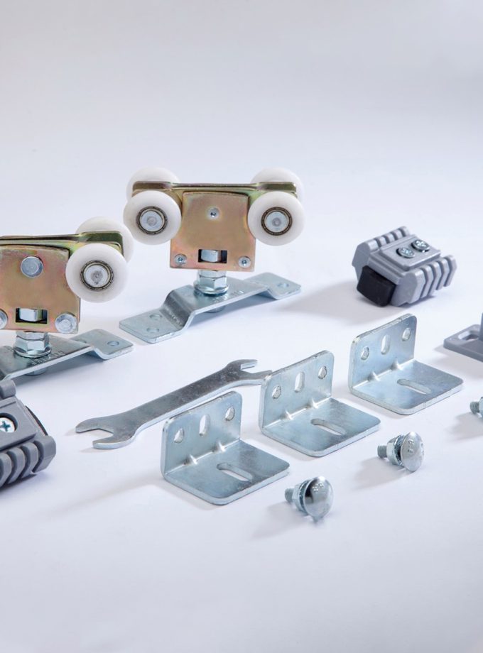 Albatur DoorSlide 7099 Ayarlı Sürgülü Kapı Sistemi-Rulmanlı 80 KG