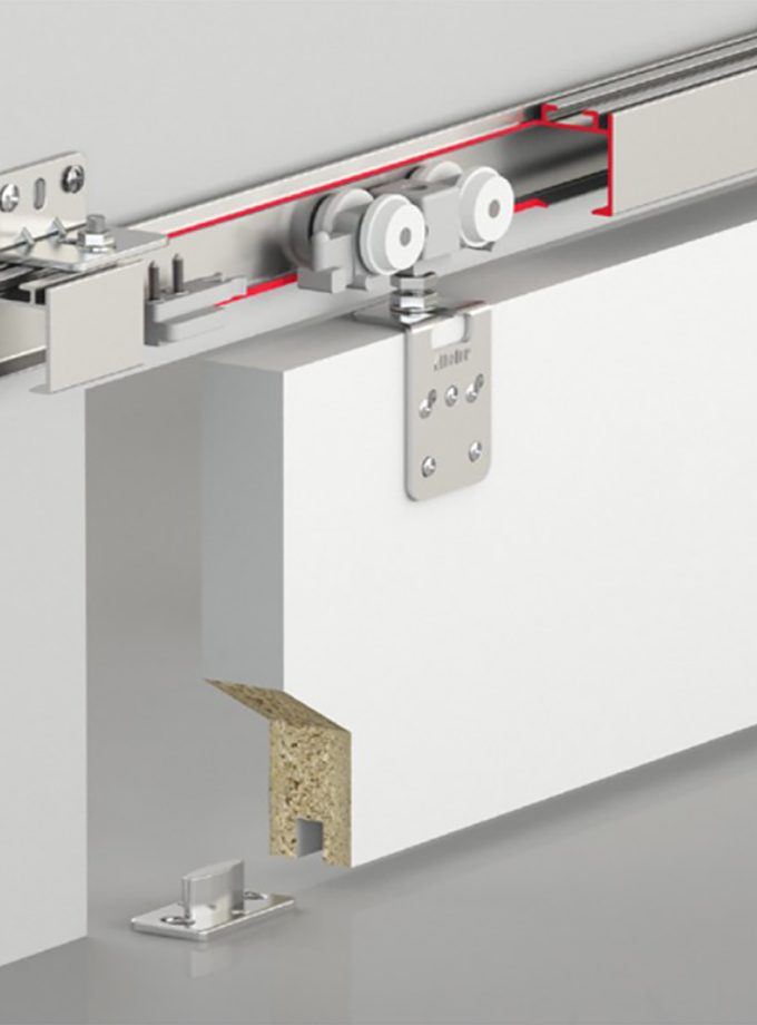 Albatur DoorSlide 7340 Ayarlı Sürgülü Kapı Sistemi - Rulmanlı 60 KG