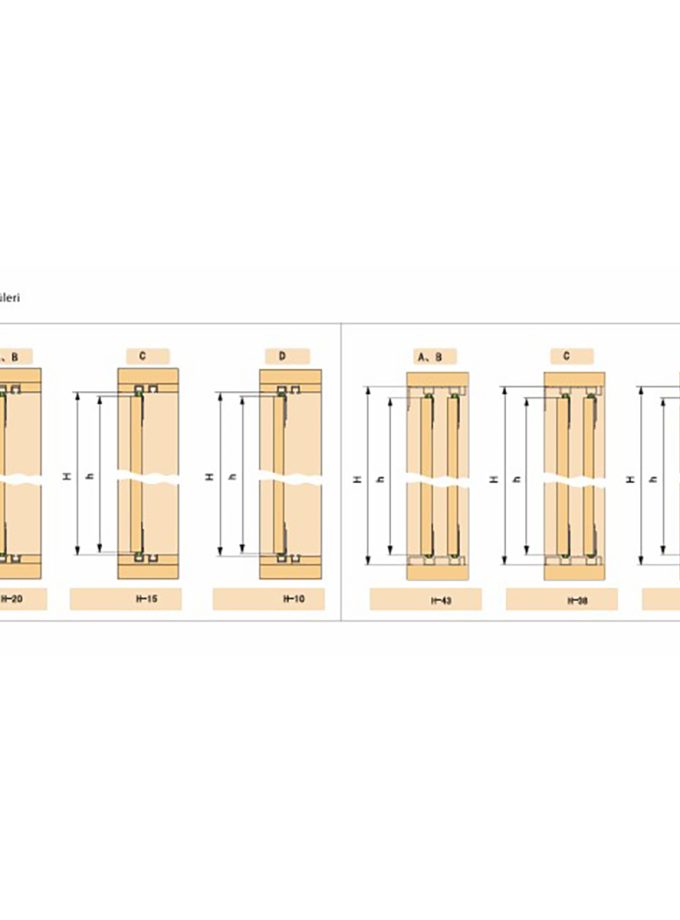 OPK Flagship 5M Entegre Frenli Modül içi Ahşap Sürgü Kapak Sistemi 2 Kapak Set