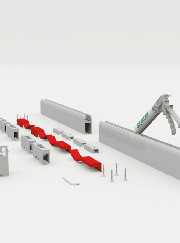 Albatur Glassline 7702 Cam Sürgü Sistemi 25 KG