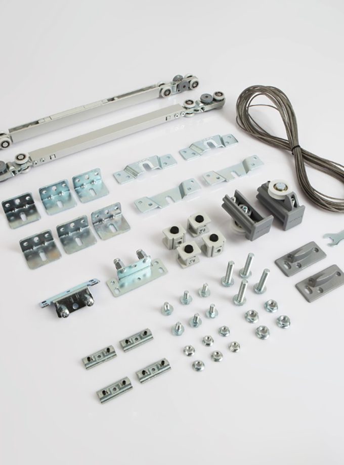 Albatur DoorSync 9840 Yavaşlatıcılı Halatlı Sürgü Kapı Sistemi 40 KG