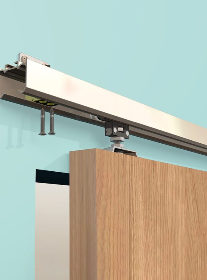 Albatur DoorSlide 7099 Ayarlı Sürgülü Kapı Sistemi-Rulmanlı 80 KG