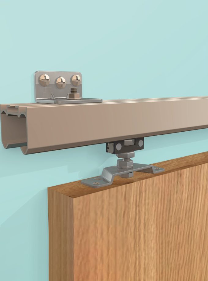 Albatur DoorSlide 7099 Ayarlı Sürgülü Kapı Sistemi-Rulmanlı 80 KG