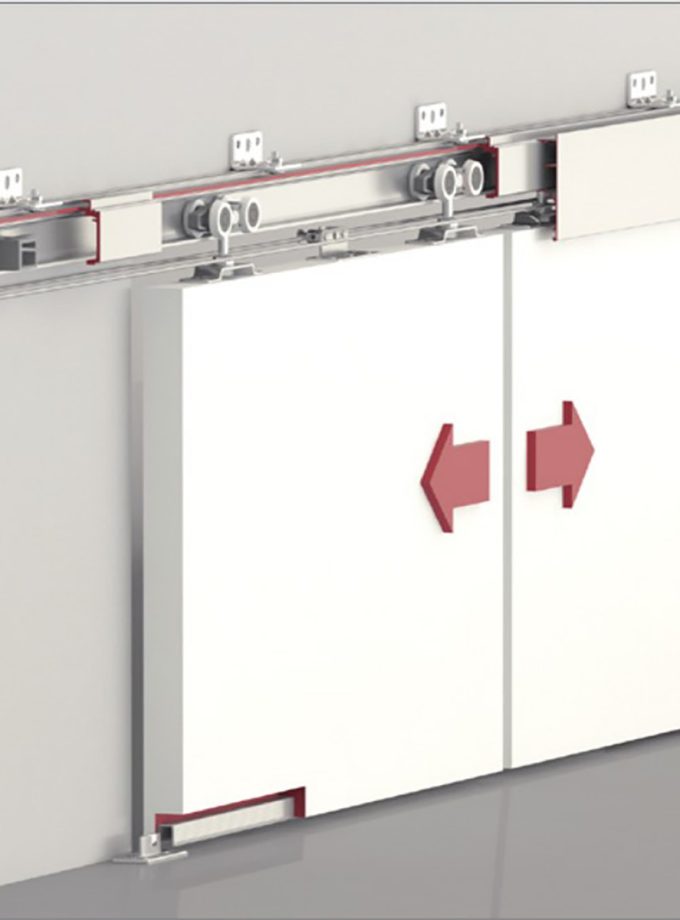 Albatur DoorSync 9800 Ayarlı Halatlı Sürgü Kapı Sistemi 120 KG