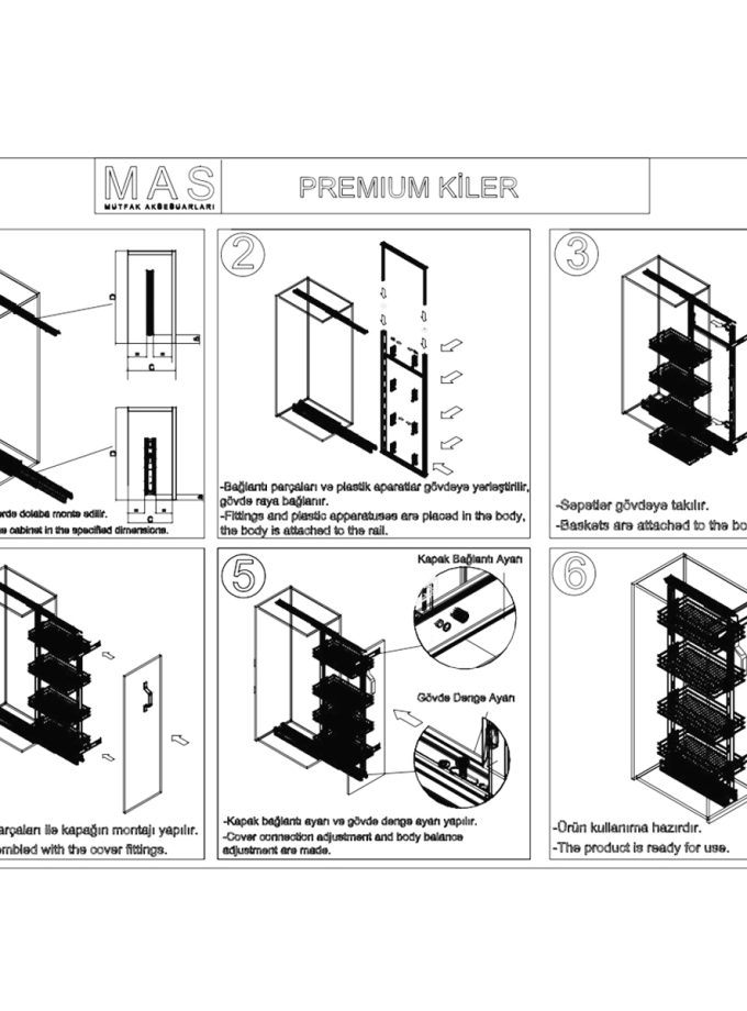 Oscar M2250 Premium Frenli Kiler