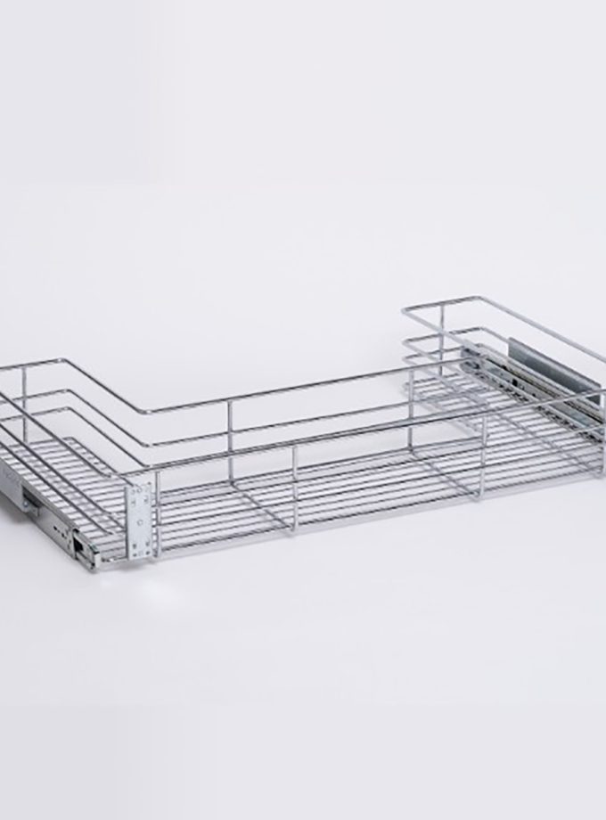 Oscar M3215 Tandem Çift Açılımlı Raylı Evye Altı Çekmece Sepeti 80CM