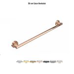 Defne Banyo Gardenya Uzun Havluluk 50 cm - Rose