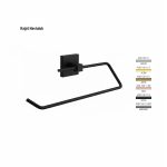 Defne Banyo Kağıt Havluluk - Siyah