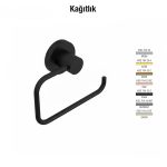 Defne Banyo Gardenya Kağıtlık - Siyah