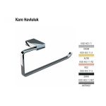 Defne Banyo Açelya Kare Havluluk - Krom