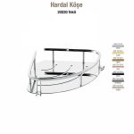 Defne Banyo Hardal 20x20 Tekli Köşe Sabunluk - Krom