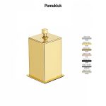 Defne Banyo Kaktüs Set Üstü Pamukluk - Altın