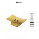 Defne Banyo Kaktüs Set Üstü Sabunluk - Antik