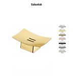 Defne Banyo Kaktüs Set Üstü Sabunluk - Altın